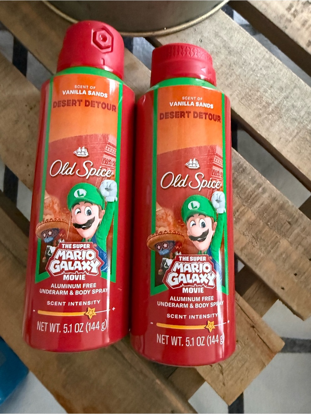 2- Old Spice Desert Detour Vanilla Sands Body Spray - limited edition